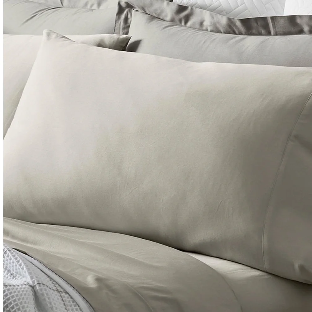 Boll & Branch NWT King Signature Hemmed Sheet Set Pewter Color🔥NO Offer Item🔥